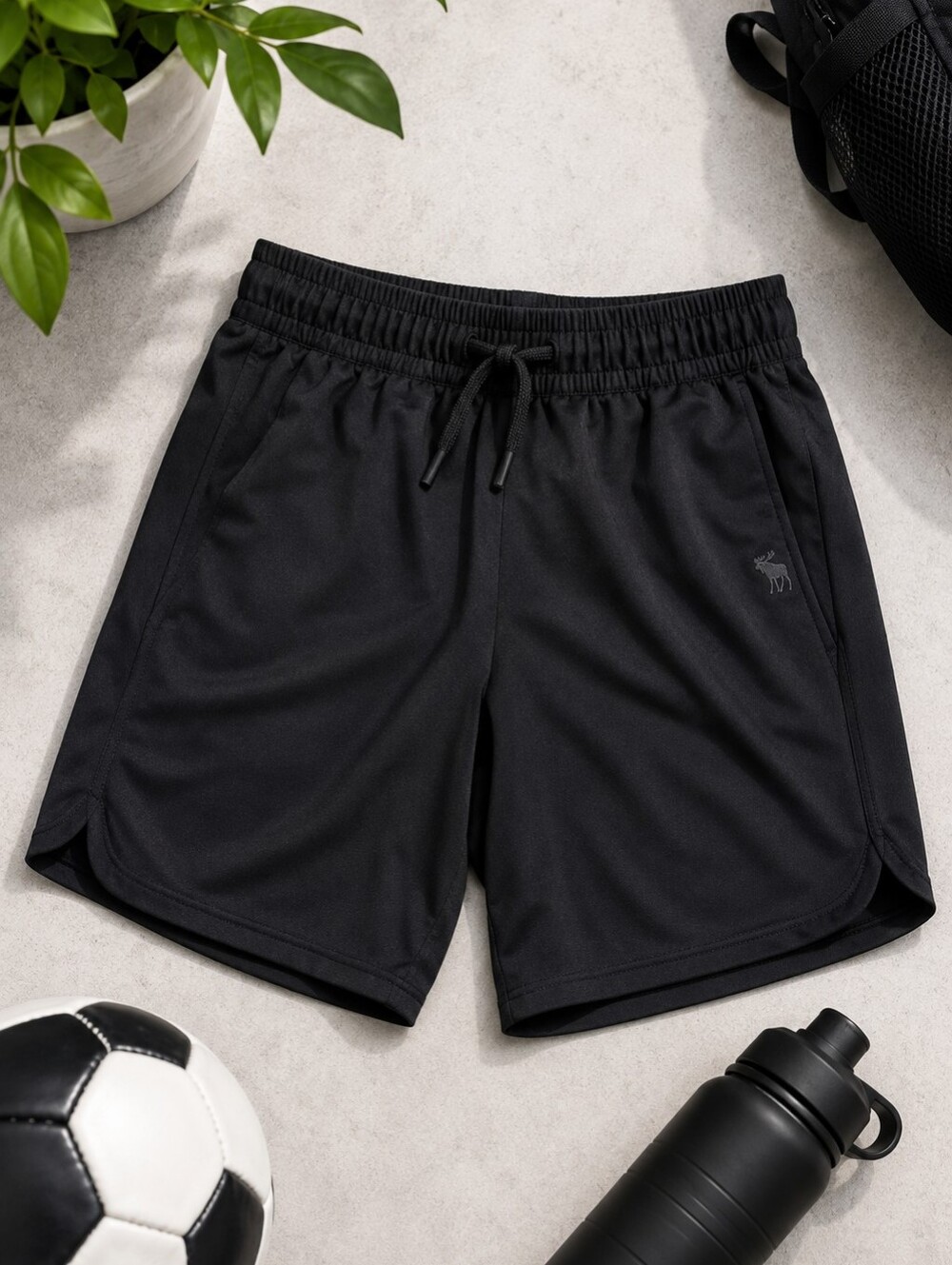 Abercrombie Kids Performance Athletic Shorts Blue Size 9/10 Active Pull-On